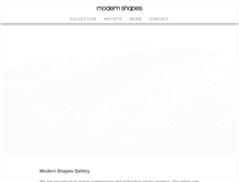 Tablet Screenshot of modernshapes.com